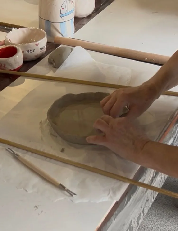 Pittura del pezzo in ceramica Stain Lab